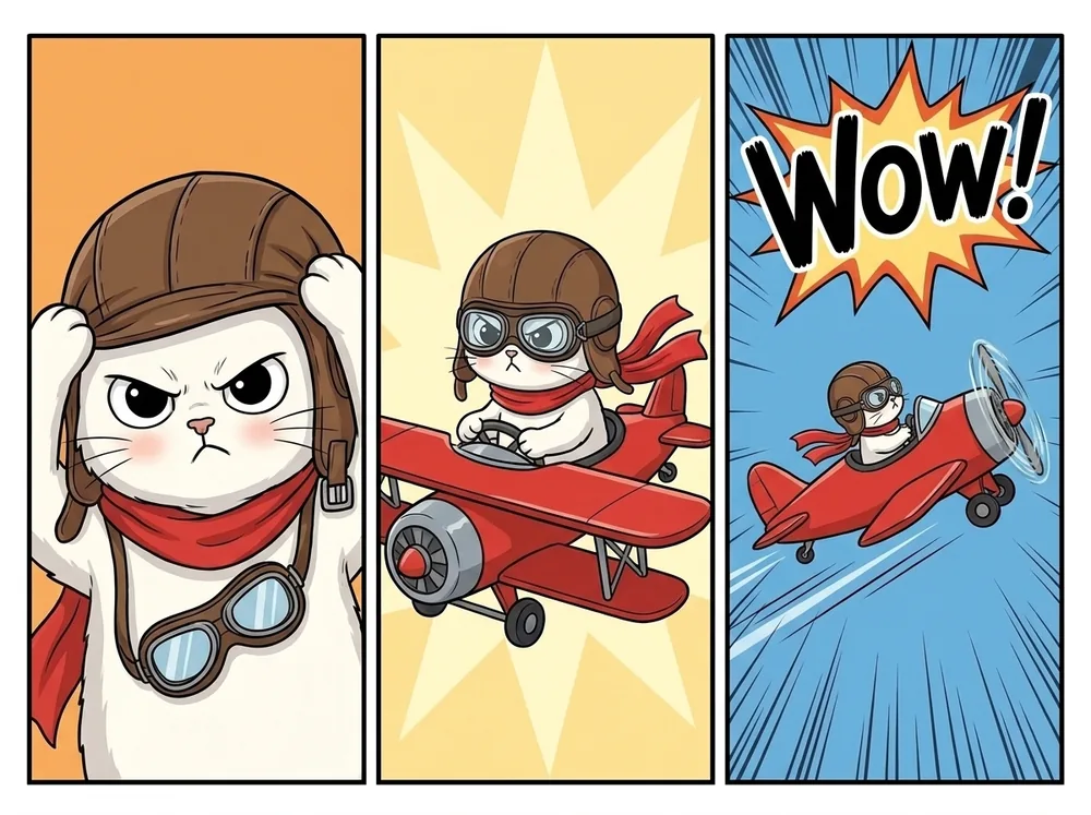 Sabo, the aviator cat